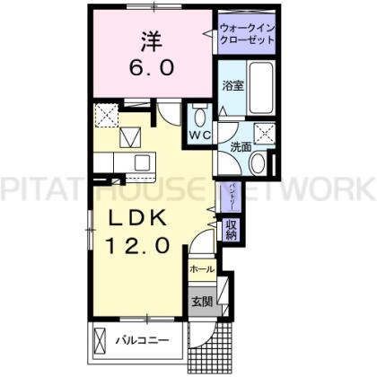 エイドⅠ 間取り図写真