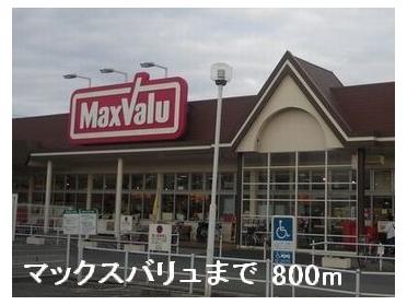 マックスバリュ：800m