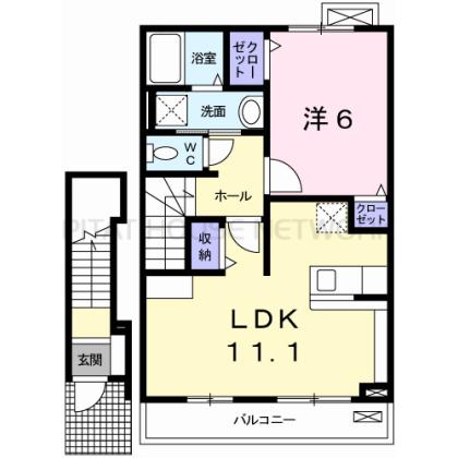 エスペランサⅠ 間取り図写真