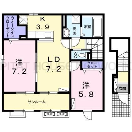  間取り図写真