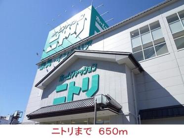 ニトリ：650m