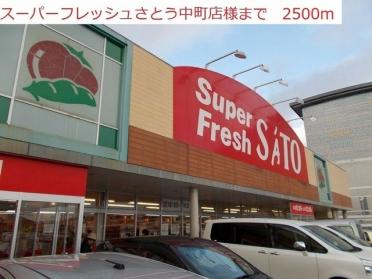 さとう　中町店：2500m