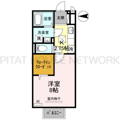 アップヒルズTENJIN 間取り図写真