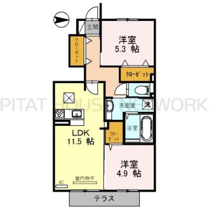  間取り図写真