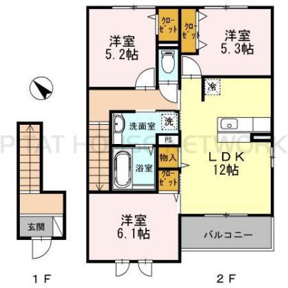  間取り図写真