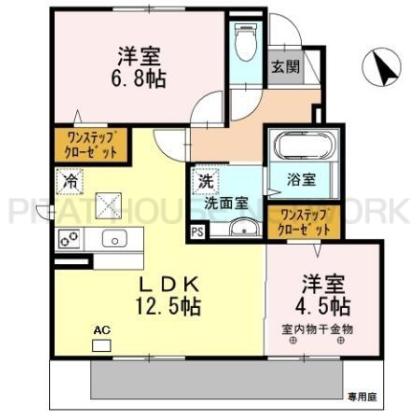  間取り図写真