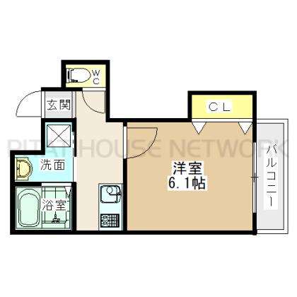 神戸市東灘区魚崎北町マンション 間取り図写真