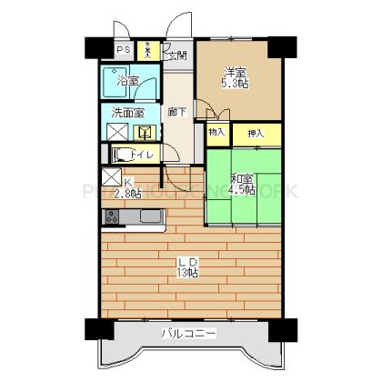  間取り図写真