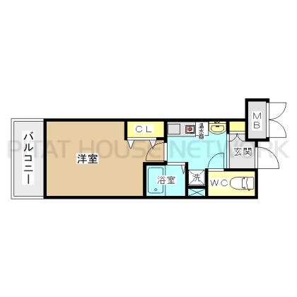 神戸市東灘区甲南町マンション 間取り図写真