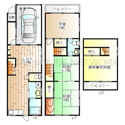  間取り図写真