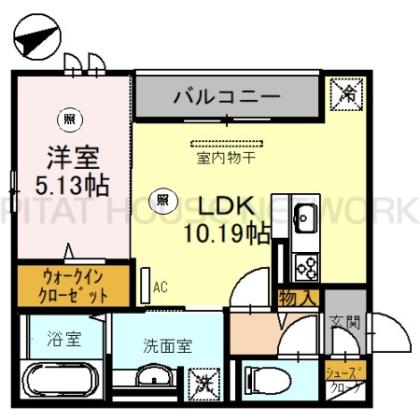 フェリスコンチェルト 間取り図写真