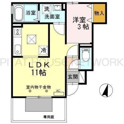  間取り図写真