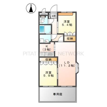  間取り図写真