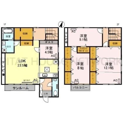  間取り図写真