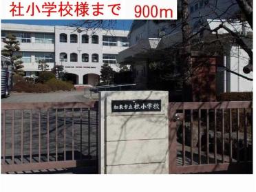 社小学校様：900m