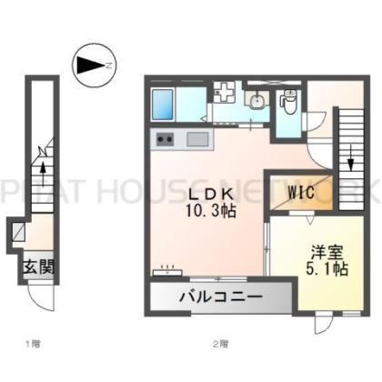 間取り図写真