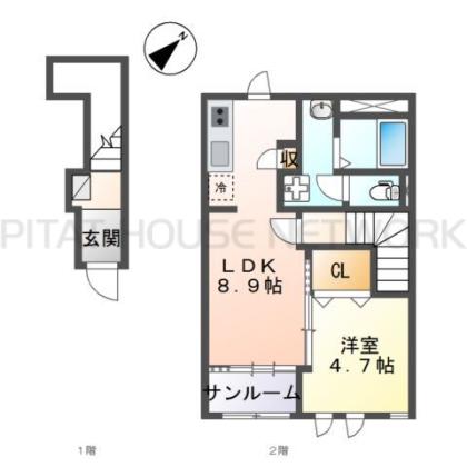  間取り図写真