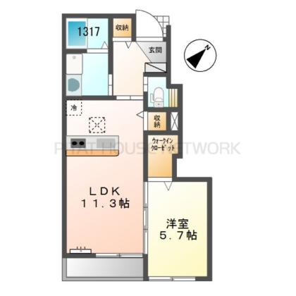  間取り図写真