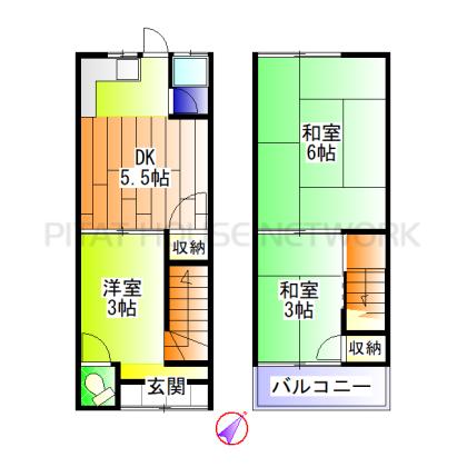  間取り図写真