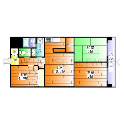  間取り図写真