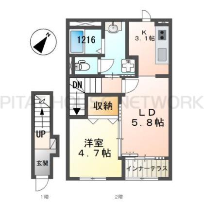  間取り図写真