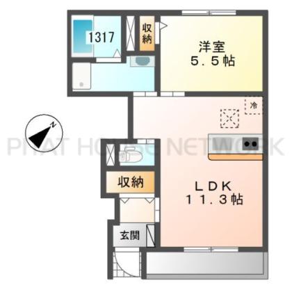  間取り図写真
