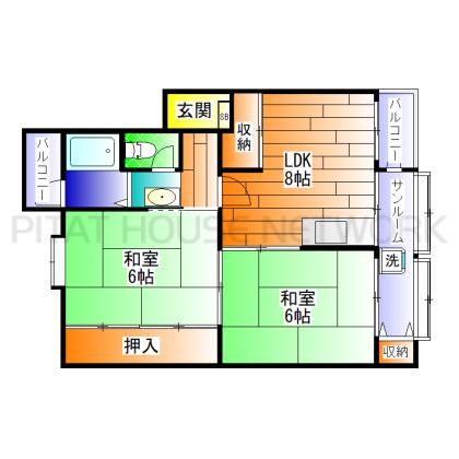  間取り図写真