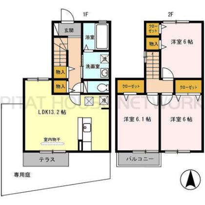  間取り図写真