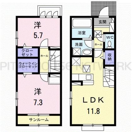  間取り図写真