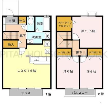  間取り図写真
