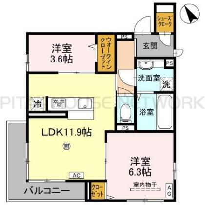  間取り図写真