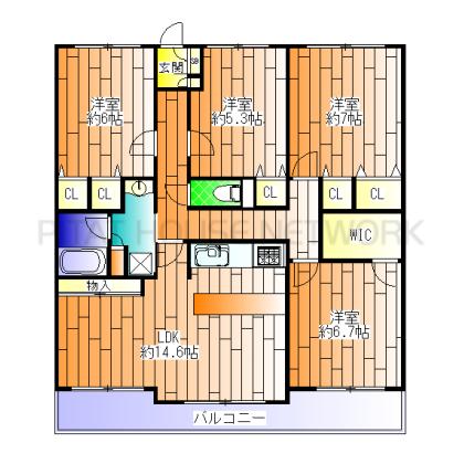  間取り図写真