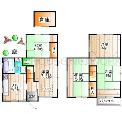  間取り図写真