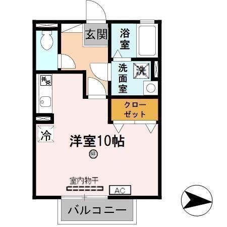 アネックス天満（202） 間取り図画像