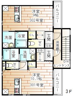  間取り図写真
