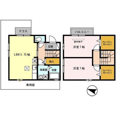  間取り図写真