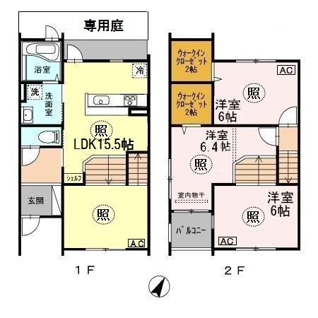 間取り図写真