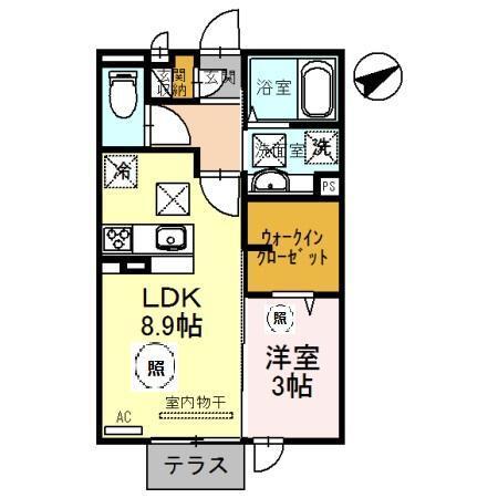 ルクプルFⅡ（103） 間取り図画像