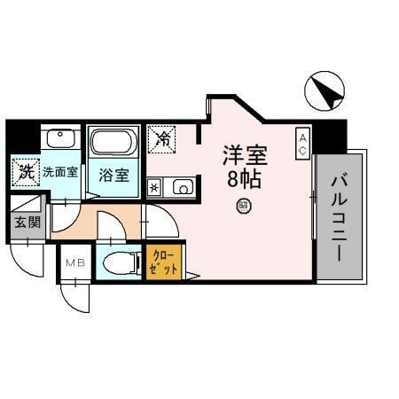 ONLY　ONE小花Ⅱ（605） 間取り図画像