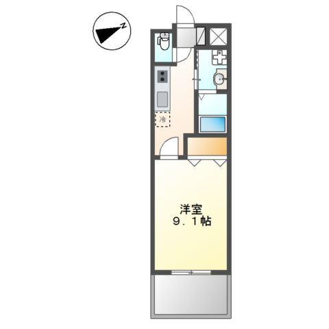 レジデンス恵美酒 間取り図画像