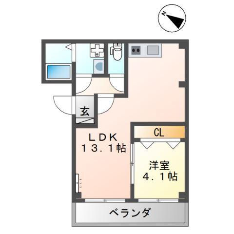 アヴァンティ三宮 間取り図画像