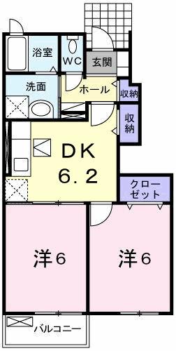 ベイローレル（102） 間取り図画像