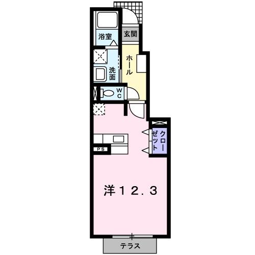 ソレアード（103） 間取り図画像
