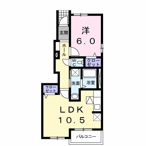 レジデンス佐々木Ⅲ（101） 間取り図画像