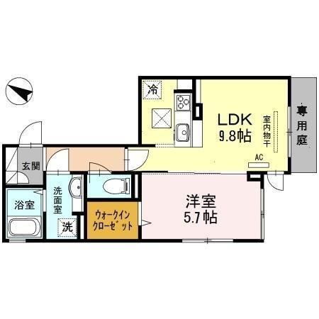 六甲コルン（102） 間取り図画像