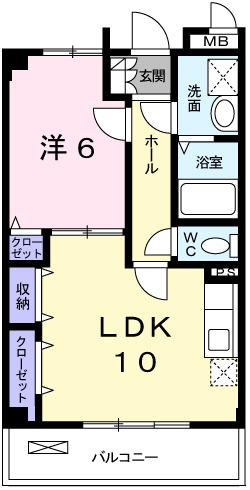 パストラルメゾン・グラン（307） 間取り図画像