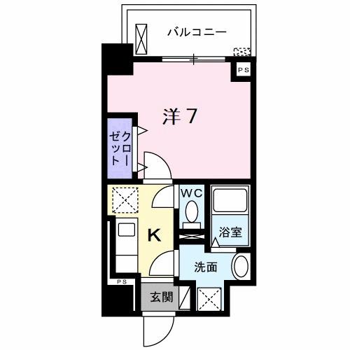 フリーデ明石駅前（504） 間取り図画像