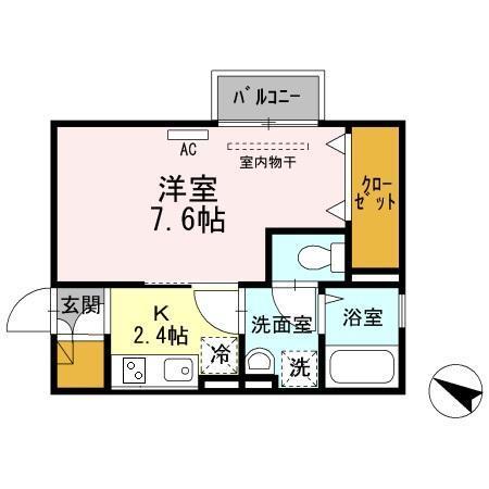 ホーミー六甲（201） 間取り図画像