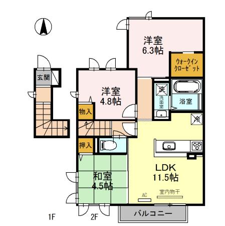  間取り図写真