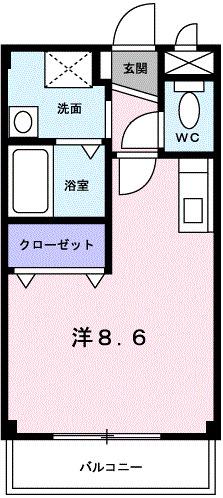 プラードアロージョ（103） 間取り図画像